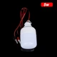 Світлодіодна LED-лампа 12 В 5 Вт акумуляторна, Кемпінгова лампа із затискачами - зображення 1