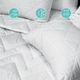 Подушка Ideia Antistatic Sleep 50х70 см чохол зі стібкою та блискавкою штучний пух у сумці 8-36060 - зображення 5