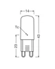 Світлодіодна лампочка Osram 4058075432369 LED G9 1x2.6W 4000K 320Lm IP20 - зображення 4