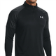 Чоловіча спортивна кофта лонгслів Under Armour Tech Grid 1/4 Zip розмір М Black - зображення 3