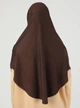 Хіджаб Готовий Цільний Tesettur Turban Ecardin St406 One Size Коричневий - изображение 4