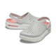 Crocs LiteRide InMotion Clog Powder / White Кроксы Женские Мужские Инмоушен Сабо Пудровые / Розовые - (38 р.) M6/W8 - изображение 2