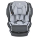 Автокрісло El Camino ME 1045 EVOLUTION 2 360⁰ Royal Gray (група 0+/1-2-3, isofix, поворот 360⁰, світло-сірий) - зображення 2