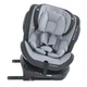 Автокрісло El Camino ME 1045 EVOLUTION 2 360⁰ Royal Gray (група 0+/1-2-3, isofix, поворот 360⁰, світло-сірий) - зображення 6