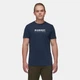 Футболка Mammut Core T-Shirt Men Logo 2025 Marine S (1092-7619876467645) - изображение 2