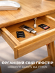 Бамбуковый столик подставка для ноутбука 17" MLT Home Zen 32NEW с активным охлаждением регулировкой высоты и наклона - изображение 5