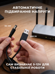 Кабель-переходник UFT USB 5V - DC 12V 5.5x2.1 мм, 1 м для Wi-Fi роутера питания от USB - изображение 3