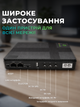 Джерело безперебійного живлення для роутера CG PowerLink UPS Rout 10400 mAh до 8 годин роботи DC 5V/9V/12V Black - изображение 2