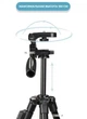 Трипод штатив професійний із пультом для камери смартфона NeePho Tripod NP-8810 - зображення 3