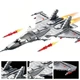 Конструктор військовий літак Flying Shark J-15 винищувач на 700 деталей 46 см (730) - зображення 4