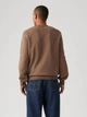 Світшот на флісі чоловічий Levi`s 844224704 2XL Коричневий (1159858075) - зображення 2