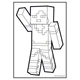 Раскраска Minecraft YES 743221 8 л. Разноцветный shop (4823091920158) - изображение 2