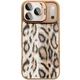 Чохол TPU+PC Wild Leopard with MagSafe and Lens для Apple iPhone 17 Pro Max (6.9") Brown - зображення 4