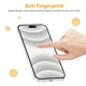 Захисне скло Casetori Ceramic Protection series 2.5D HD Glass з аплікатором для iPhone 16 Pro Max/17 Pro Max - изображение 5