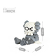 Конструктор 3д для взрослых и детей ArcaneBrick "Kaws Grey" 11см сборный блочный конструктор в форме 3D дизайнерская фигурка Кавс - изображение 5