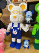 Конструктор 3д "Blue Chef Mouse" 47 см для дорослих і дітей збірний блоковий magic blocks інтер'єрний 3D конструктор мишка - зображення 10
