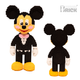 Конструктор 3д для взрослых "Микки Маус" 52см сборный блочный Mickey Mouse Magic Blocks для детей интерьерная фигурка мышка Disney - изображение 2