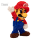 Конструктор 3д для дорослих "Red Mario" 29 см збірний блоковий Magic Blocks для дітей інтер'єрна арт фігурка супер маріо - зображення 4