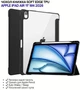 Чехол для планшета BeCover Soft Edge TPU для Apple iPad Air 11" M4 2026 с креплением для стилуса Apple Pencil Black (BC_715255) - изображение 3