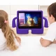 Противоударный детский чехол STR EVA для iPad 10, 2022 (10.9 дюймов), человечек с ручками Purple - изображение 7