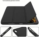 Чехол для планшета BeCover Tri Fold Soft TPU для Apple iPad Air 11" M4 2026 с креплением для стилуса Apple Pencil Black (BC_715229) - изображение 4