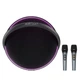Акустика-караоке ACEFAST K5 Max portable wireless speaker ipx4 |BT5.4, USB/AUX/TF, TWS, 220/350W, EQ, 9h| Black - зображення 2