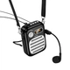 Акустика-диктофон HOCO L23 Lemony speaker with wired microphone |BT5.4, USB/TF/AUX| black - изображение 6