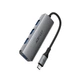 HUB адаптер ACEFAST USB-C 4-in-1 HUB J15 |0.15m, 5Gbps| Grey - зображення 2