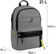 Рюкзак підлітковий Kite Education teens Grey 44.5x29.5x15 см 21 л Сірий (K26-2721L-1) - зображення 3