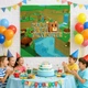 Бумажный плакат "Супер Беар Адвенчер. Super Bear Adventure" 150х150 см - изображение 2