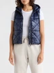 Теплый жилет короткий женский Calvin Klein 242608679 L Синий (1159858568) - изображение 6
