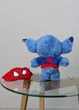 Мягкая игрушка Стич в костюме Человека паука 26 см плюшевый Stitch синий (9166) - изображение 4