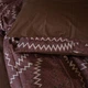 Простынь MirSon Бязь 17-0631&nbsp;Diamond&nbsp;Brown 150х220 см (2200008465452) - изображение 4