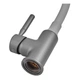 Смеситель для кухни Zerix Atrium-011-T Graphite Refl.Gray (латунь/цвет графит+силиконовый серый излив) (ZX6107) - изображение 7