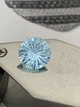 Натуральный голубой топаз 6.1 ct 11.8 мм огранка Миллениум - изображение 4