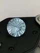 Натуральный голубой топаз 6.1 ct 11.8 мм огранка Миллениум - изображение 5
