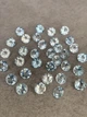 Натуральный голубой топаз 6.5 мм 1.3 ct огранка круг - изображение 8