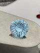 Натуральный голубой топаз 6.1 ct 11.8 мм огранка Миллениум - изображение 6