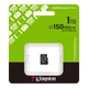 Картка пам'яті MicroSDXC 1 TB UHS-I Class 10 Kingston Canvas Select Plus R150MB/s (SDCS3/1TBSP) ( 12974 ) - изображение 6