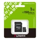 Картка пам'яті MicroSDXC 1 TB UHS-I Class 10 Kingston Canvas Select Plus R150MB/s + SD-адаптер (SDCS3/1TB) ( - изображение 3