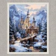 Картина по номерам Замок в зимних горах 40*50 Origami (LW3553) (0100-427) - изображение 3