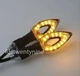 Поворотники на мотоцикл светодиодные желтые Led - изображение 9