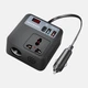Перетворювач напруги в авто Car Power 12-220V розетка-інвертор з USB та Type-C - зображення 1