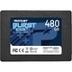 Накопичувач SSD 480GB Patriot Burst Elite 2.5" SATAIII TLC (PBE480GS25SSDR) 2.5" - зображення 12