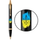 Набор Parker IM UKRAINE Black GT шариковая ручка и блокнот Золотистый 22032b24_T1026u - изображение 2