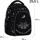 Рюкзак підлітковий Kite Education teens Gothic Elegance 43x33x23 см 25.5 л Чорний (K26-8001L) - зображення 3