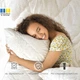 Подушка 70х70 см Air Dream Classic IDEIA с молнией, антиаллергенная, регулируемая высота, премиум микрофибра - изображение 4