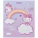 Зошит шкільний 12 аркушів коса лінія Kite Hello Kitty HK24-235-1 - зображення 2