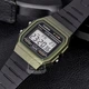 Чоловічий годинник Casio F-91WM-3A з підсвічуванням - изображение 6
