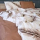 Простынь MirSon Бязь 17-0537 Emily 150x220 см (2200003793581) - изображение 5